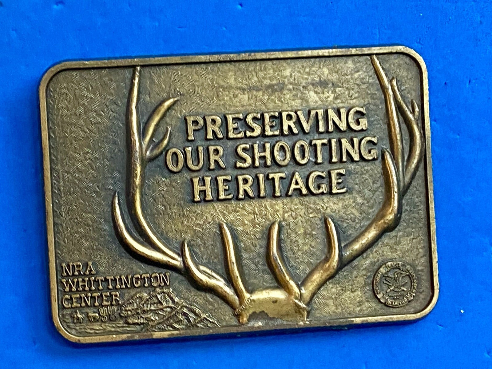  Belt Buckle Preserving shooting Heritage  Gun Owners National Rifle Association
