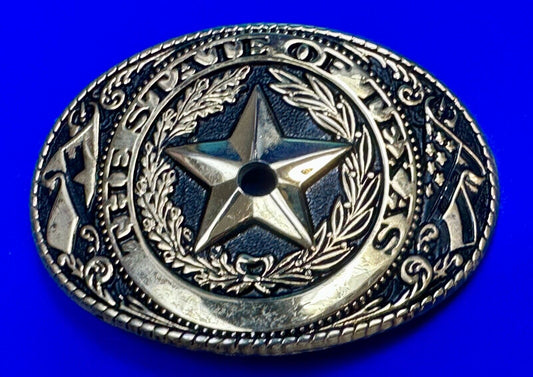 Texas - Lone Star Flags Seal - belt buckle  READY for your centerpiece