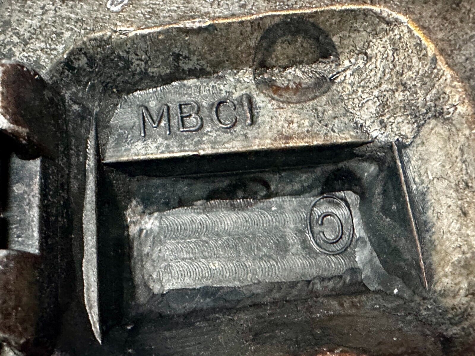 American Firefighter Fire Truck Fireman Commemorative Vintage MBCI Belt Buckle