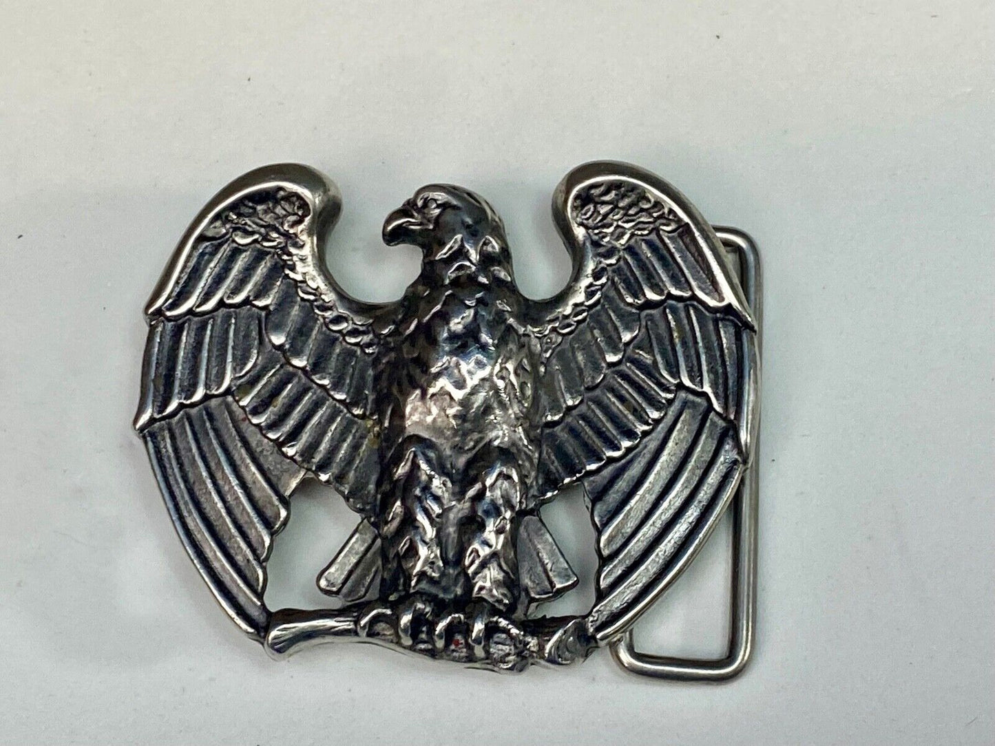 1982 Avon Majestic Patriotic America Eagle - Cut Out Metal Belt Buckle