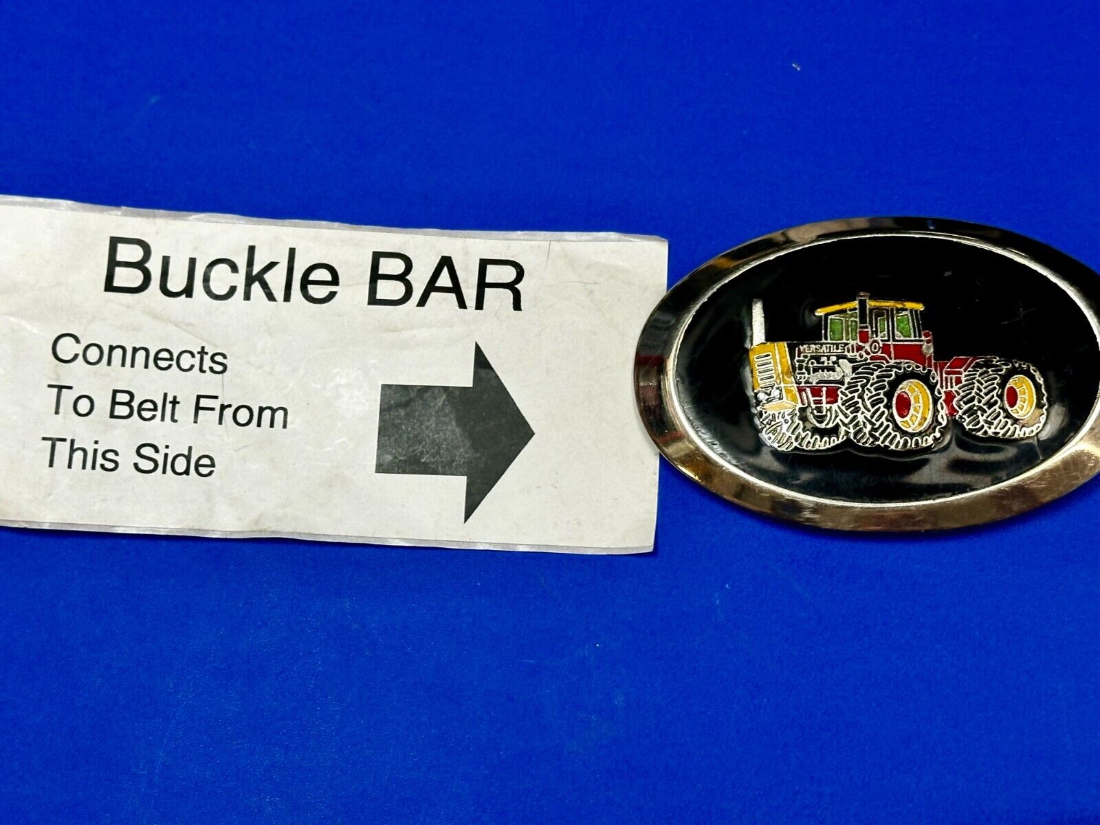 Tractor Agricultural Farm Equipment Arroyo Grande Farmers Vintage Belt Buckle
