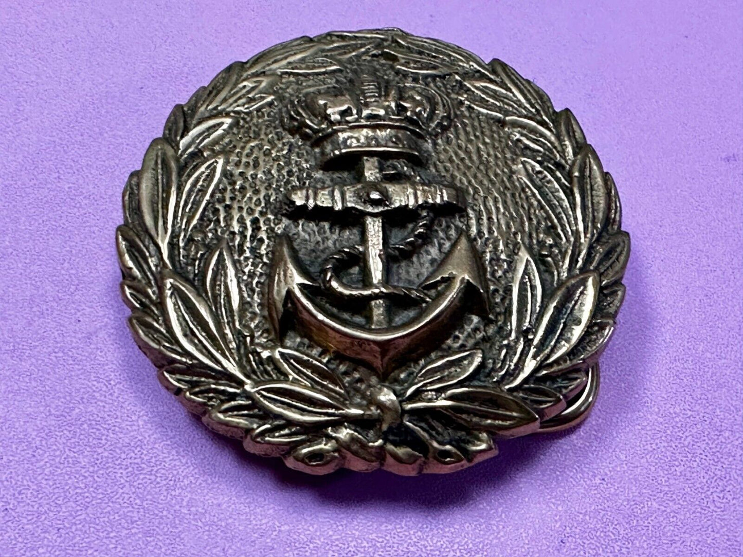 Victorian British Royal Navy Officers Belt Buckle - Unknown to me! World War 1?