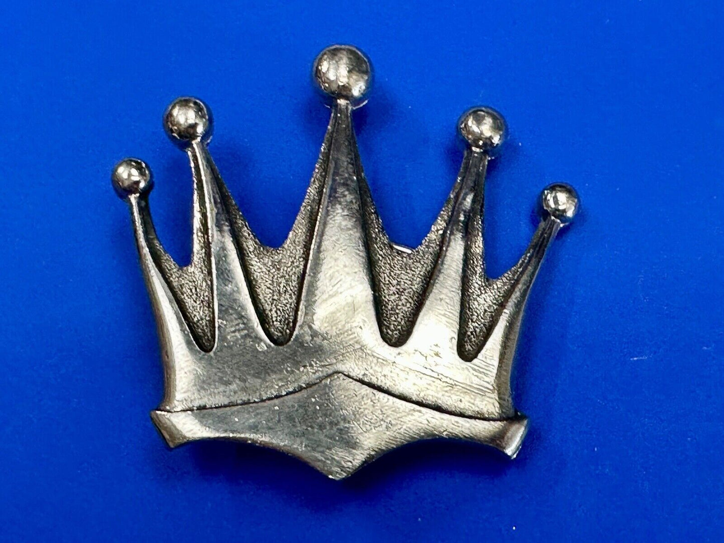 5 point CROWN Shaped Cutout Belt Buckle by Silver Star, 'The Originator