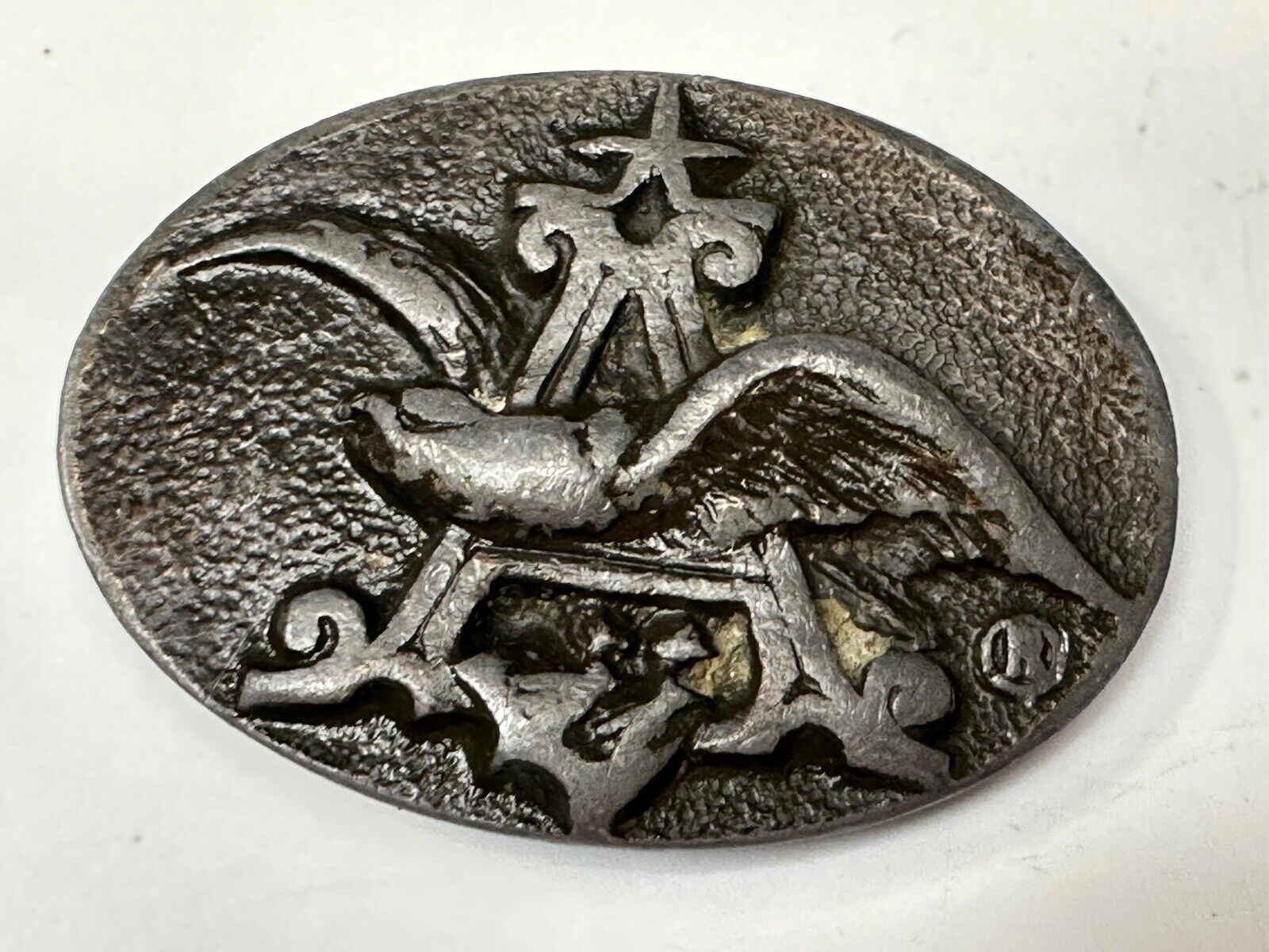 ANHEUSER BUSCH Eagle Vintage Beer Collectors Brewery Company Emblem Belt Buckle