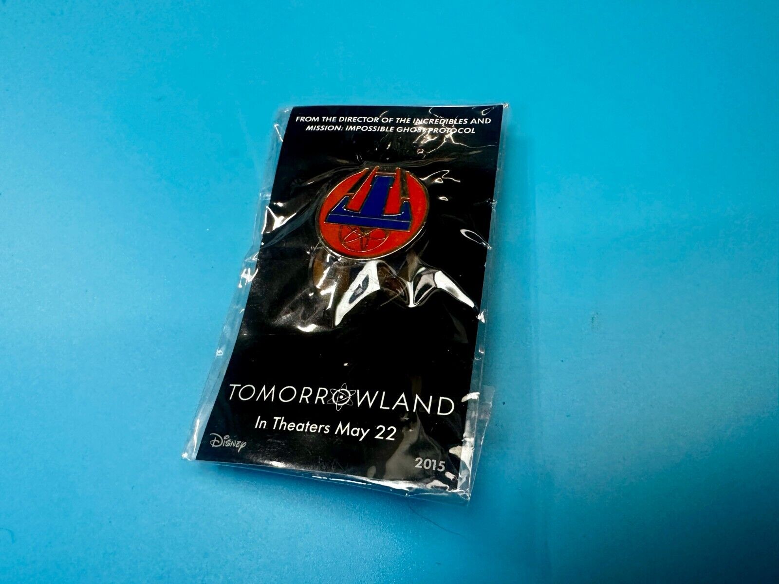 Tomorrowland Theater Promo Pin 2015 Disney Regal Entertainment Group