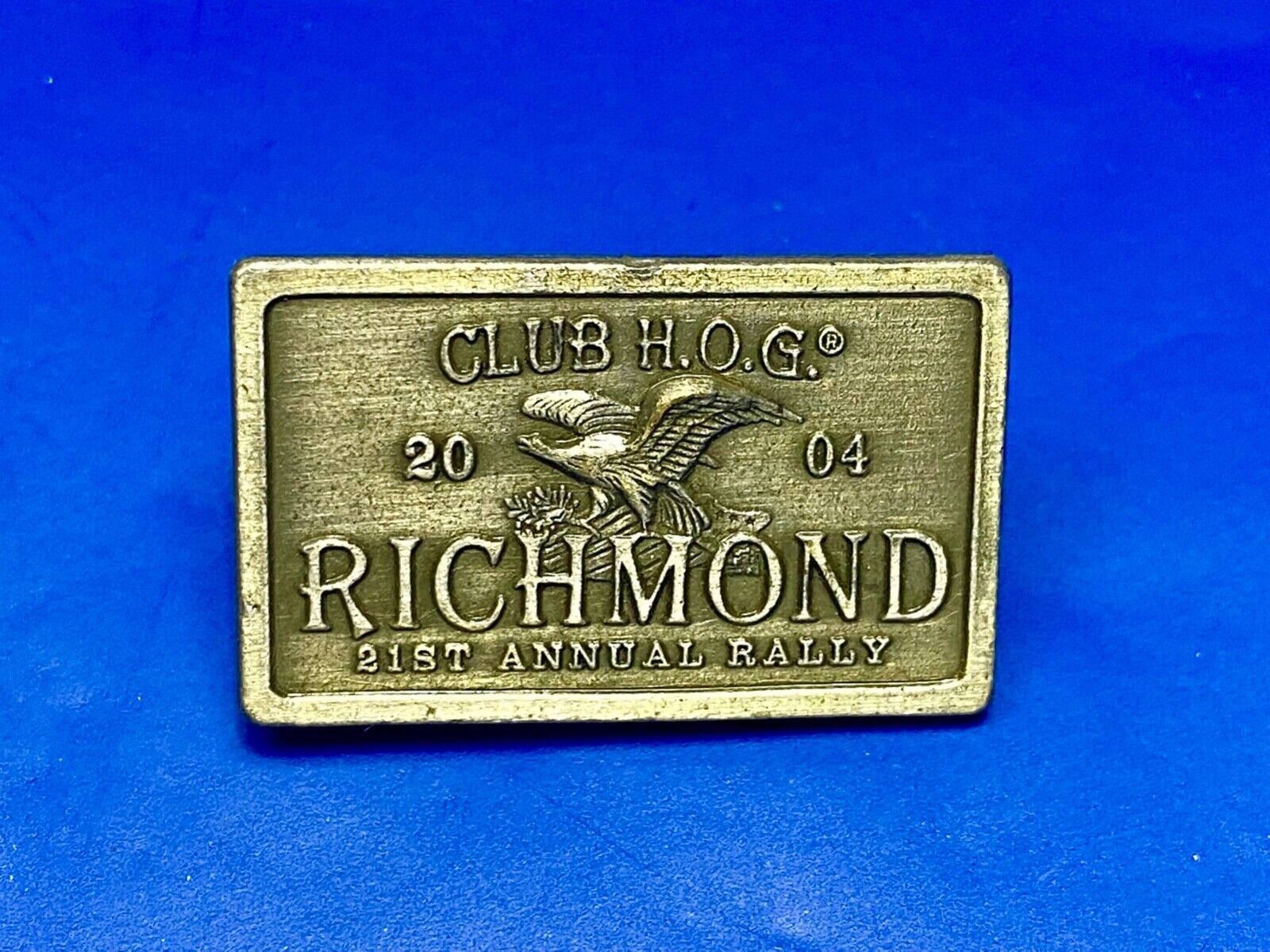 2004 Richmond Virginia Harley Davidson HOG Annual Rally Motorcycle Pin