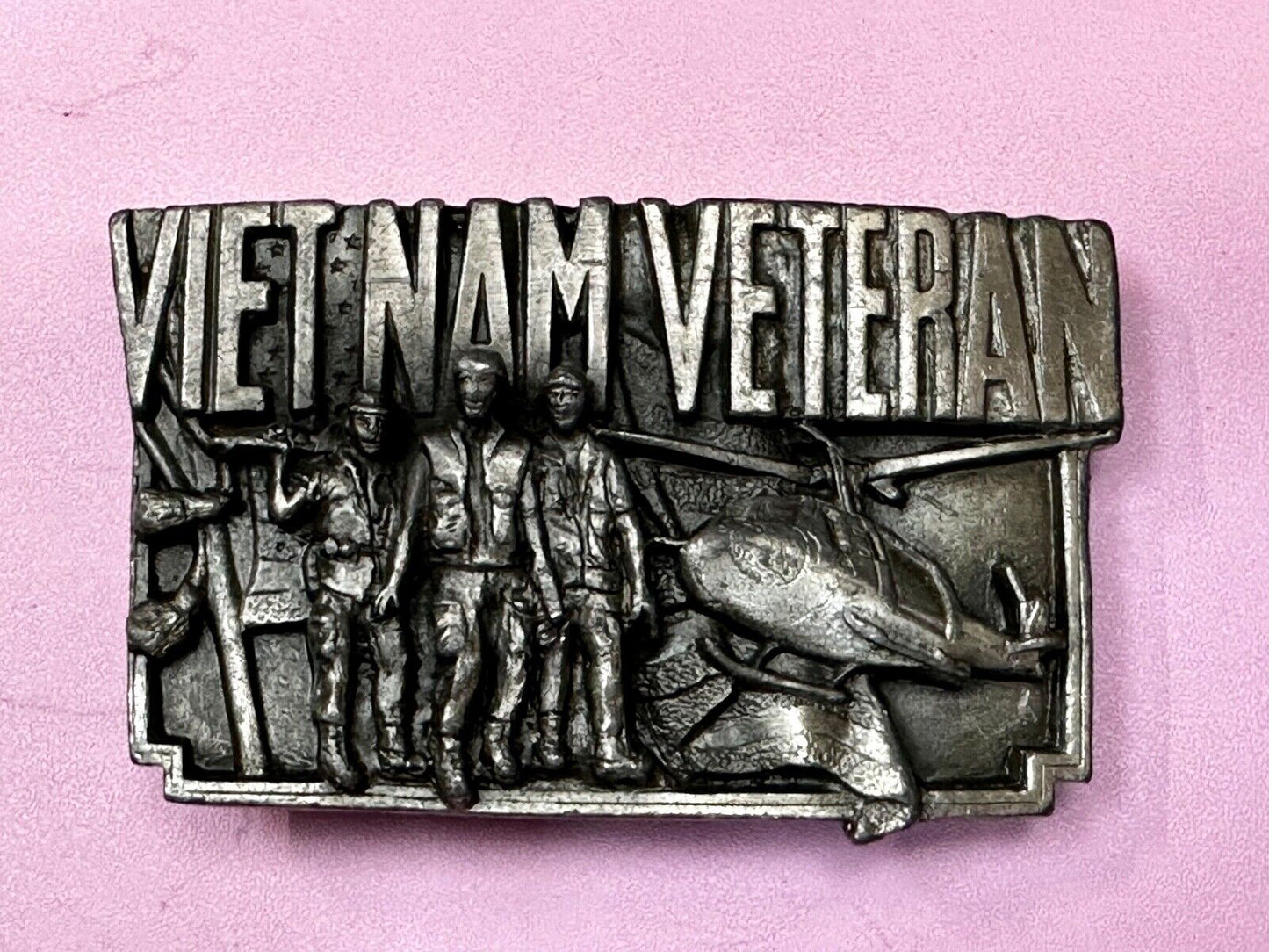 Vietnam Veteran Vintage 1983 Bergamot Belt Buckle