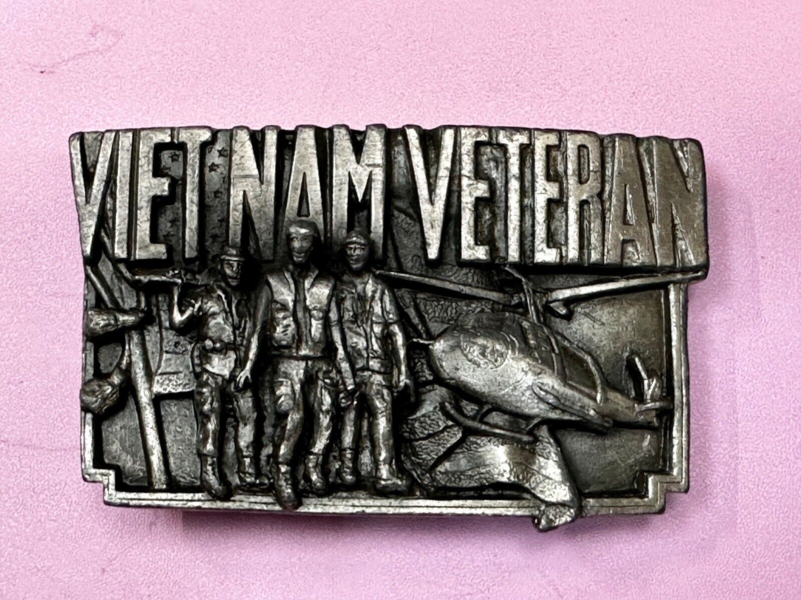 Vietnam Veteran Vintage 1983 Bergamot Belt Buckle