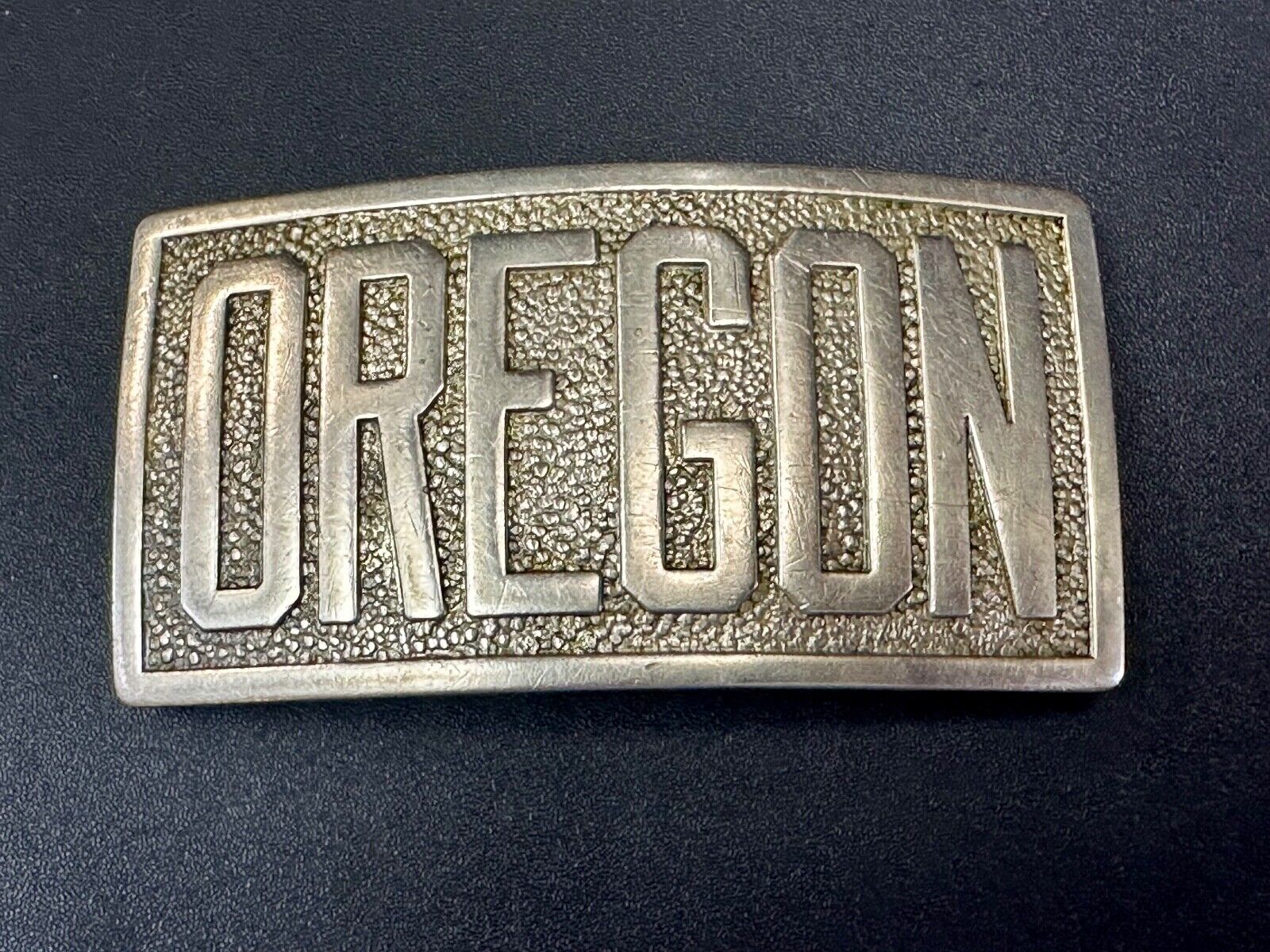 University of Oregon - Eugene Antique 1940's ROBBINS Co Attleboro Belt Buckle
