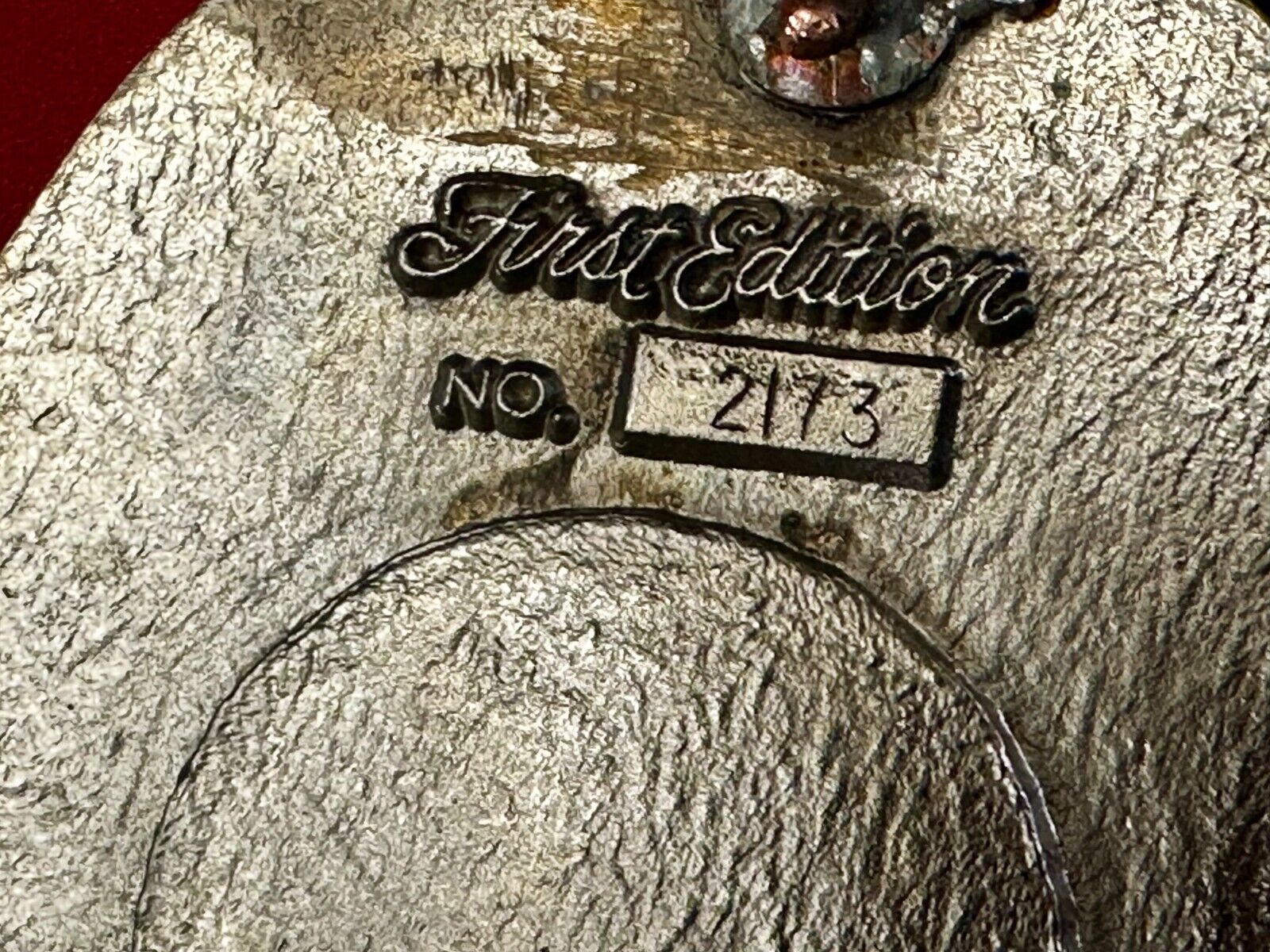 American John F Kennedy President Coin Belt Buckle First Edition #2173 ADM