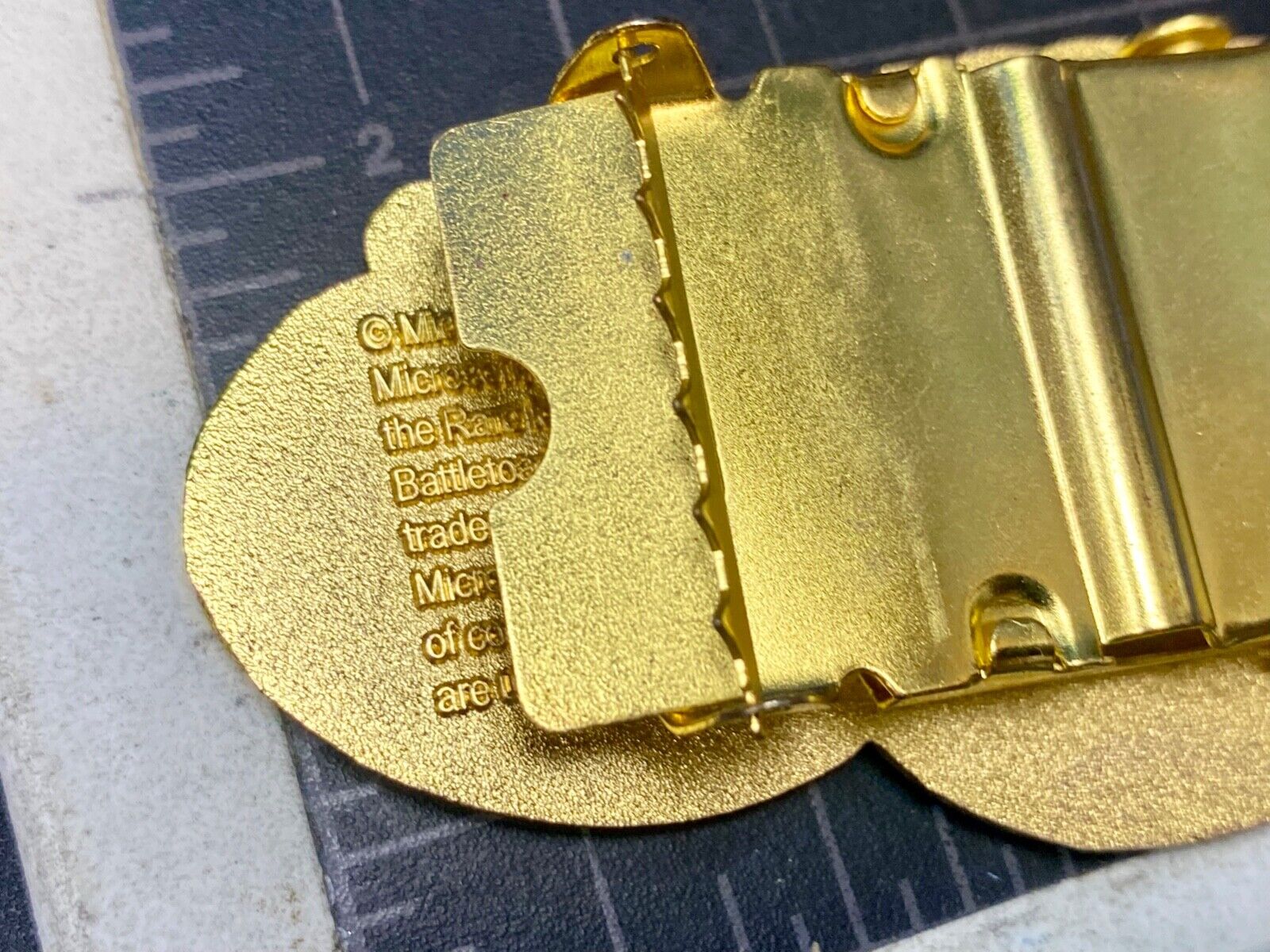 Battletoads Battle Toads Loot Gaming Crate Belt Buckle Rare Champion June 2017
