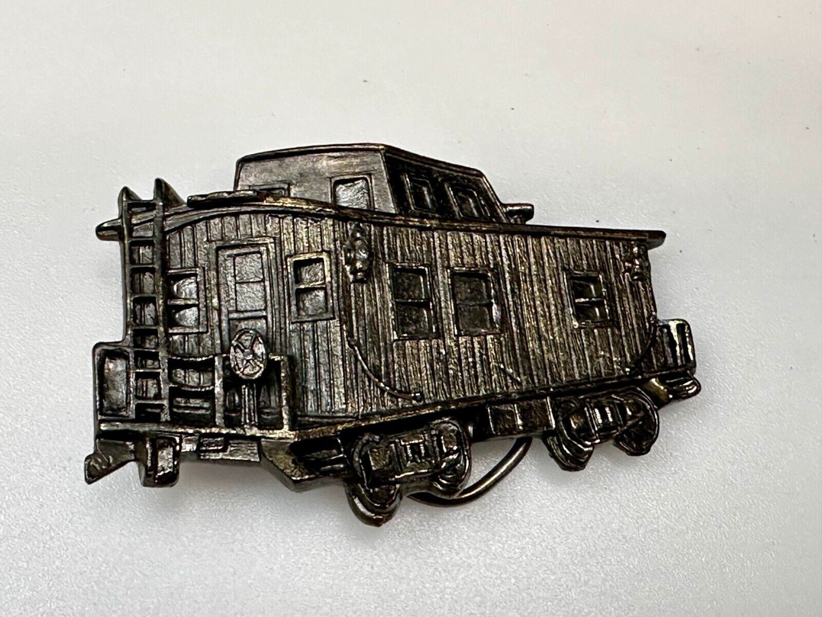 Train Caboose RailRoad Vintage 1979 - The Great American Belt Buckle Co