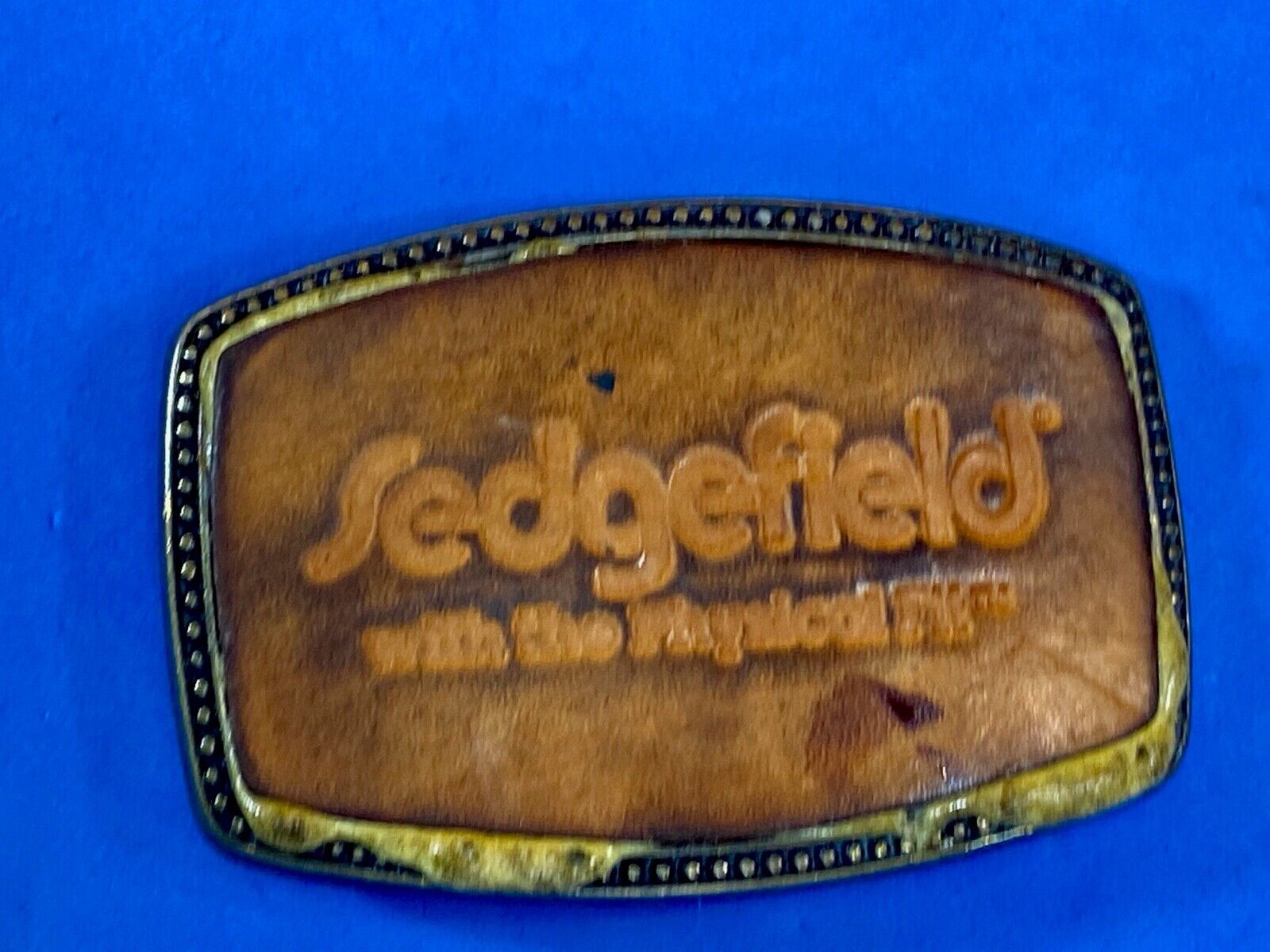 70'S Retro Sedgefield With The Physical Fit Advertisement Buckle