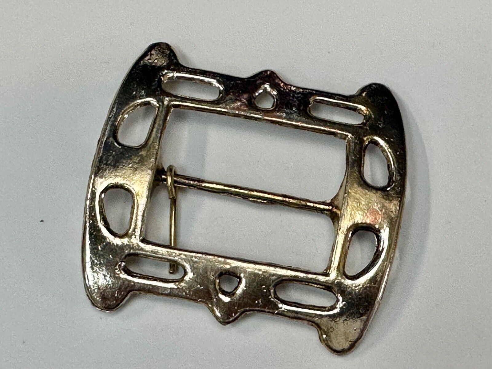 Victorian Vibe see through Rectangular center bar replacement belt buckle