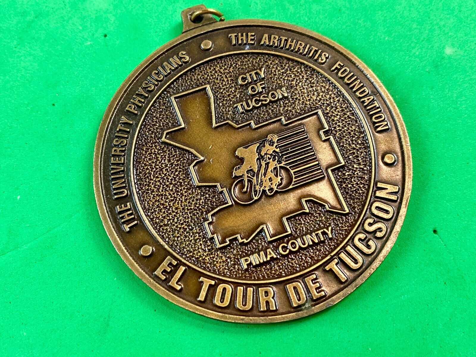 award  from El Tour De Tucson 