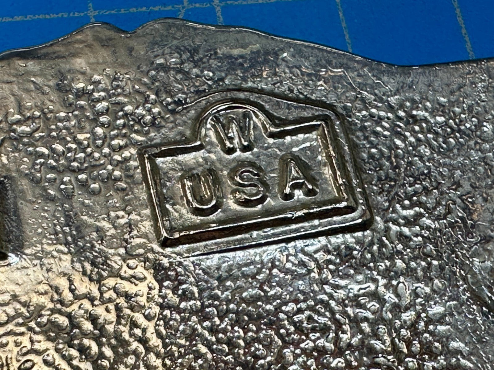 American Legion U.S. War Veterans Organization Commemorative Belt Buckle - W USA