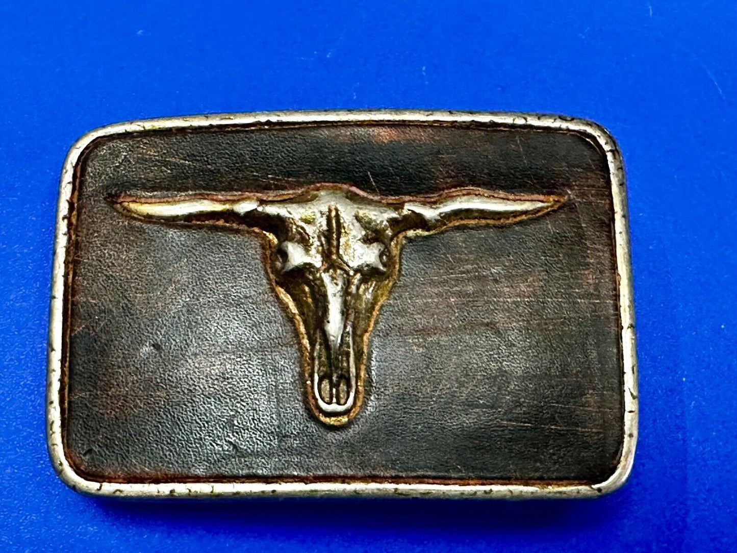 Texas Longhorn Vintage western Belt Buckle by BED STU Buckles  Gotta Have em.