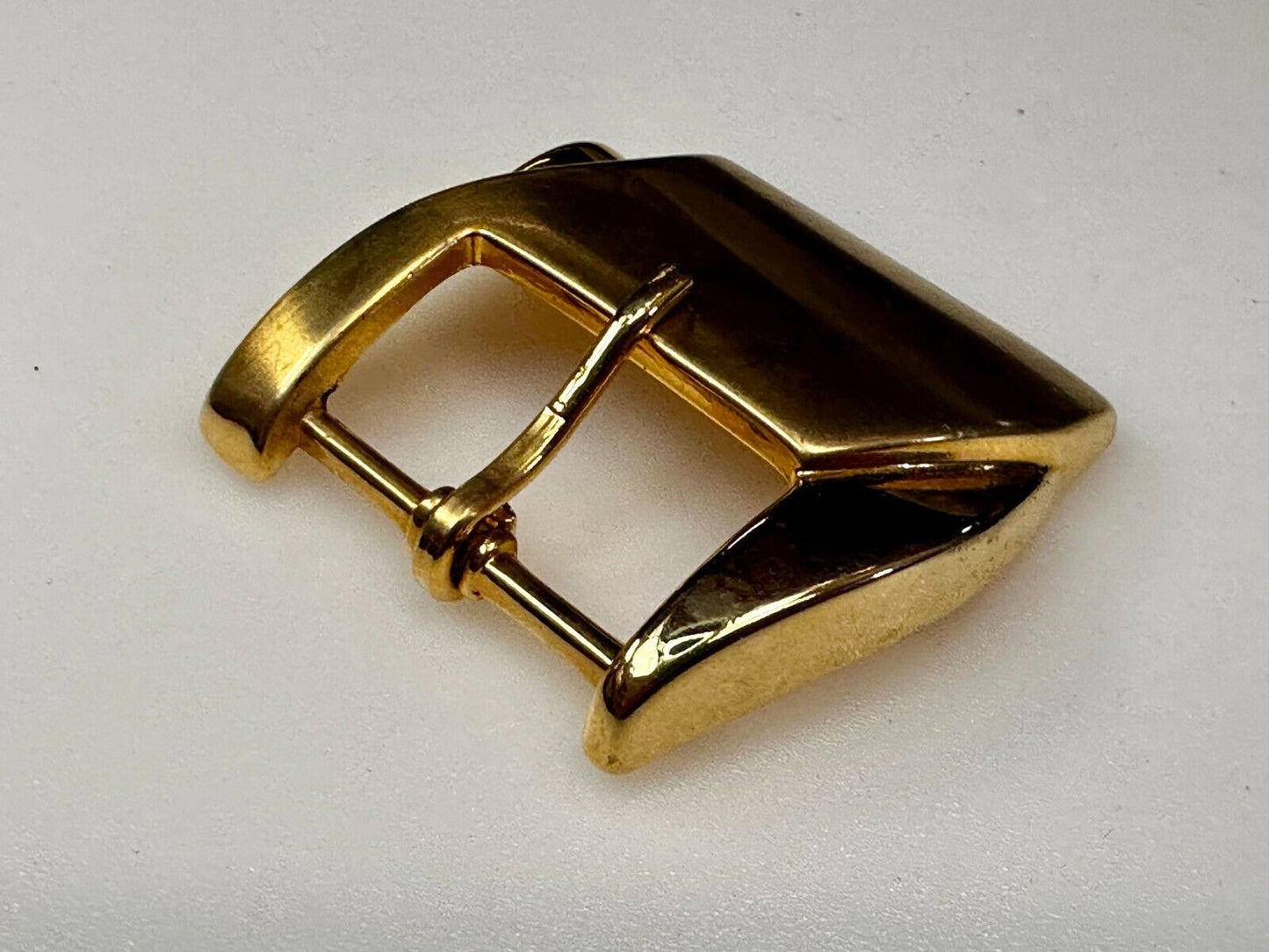 Unique Shaped Raised Gold Color Replacement Belt Buckle
