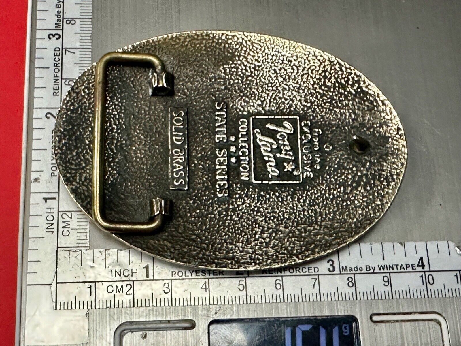 The Great State of Texas, Lone Star - Tony Lama Collection western belt buckle