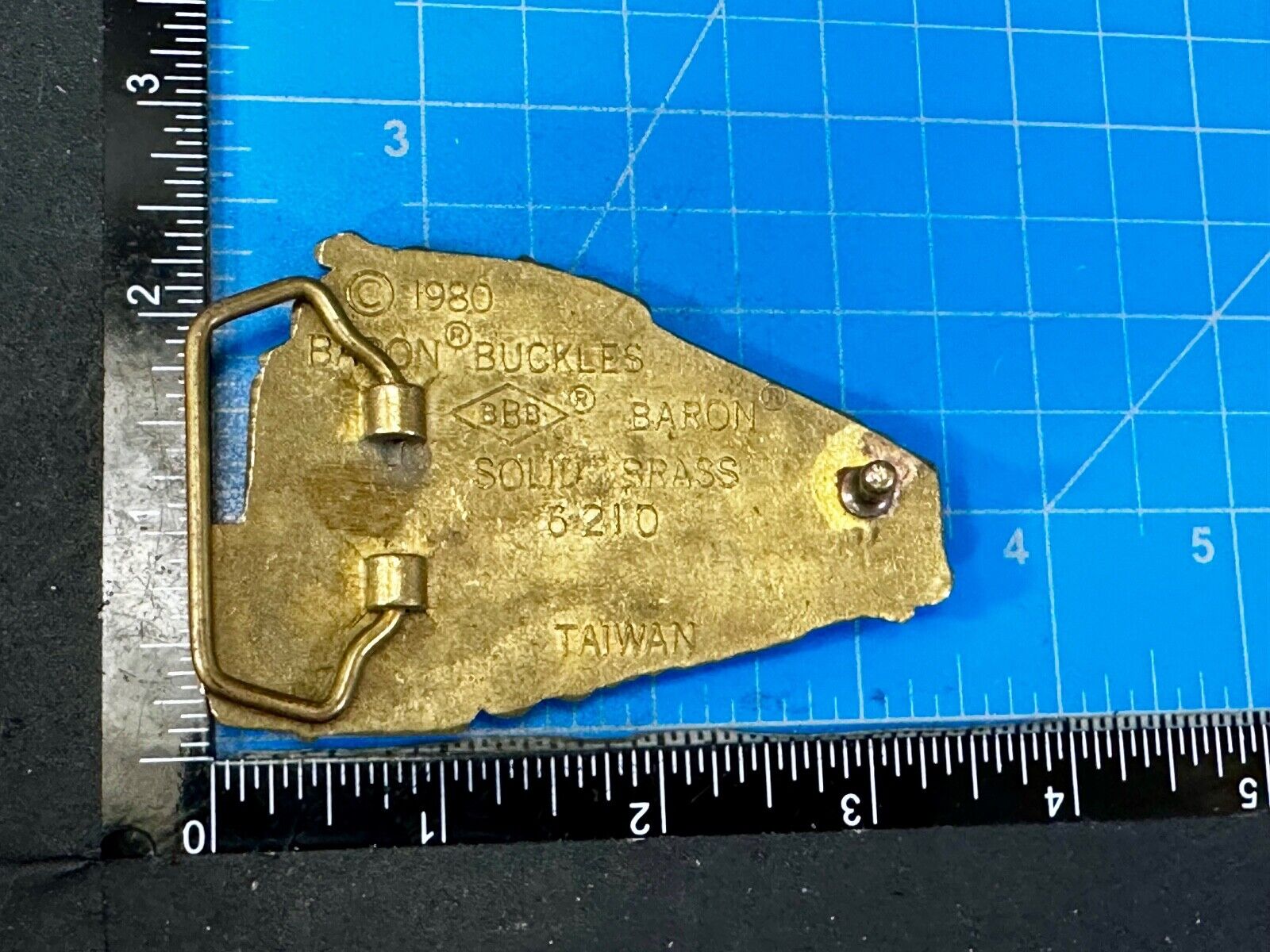 8003 Union Pacific Up Locomotive Railroad Train VTG 1980 Belt Buckle by Baron