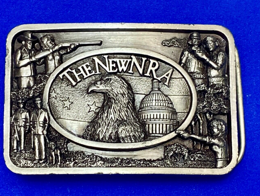 The New NRA Collectors Series 1993 Sixth edition RARE! Gun Rights  belt buckle