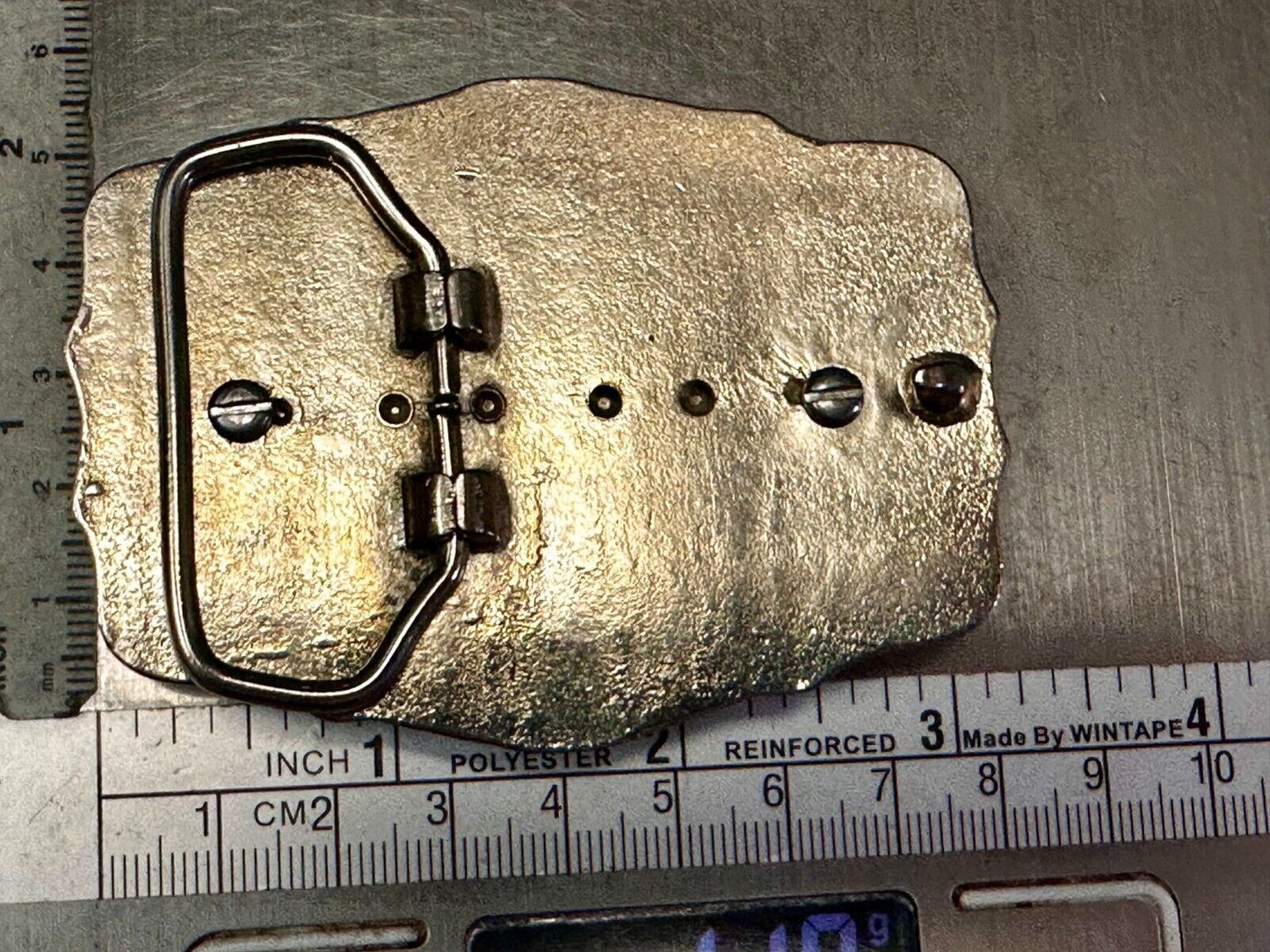 United States LST Association Insert for Coin or Stone Centerpiece Belt Buckle