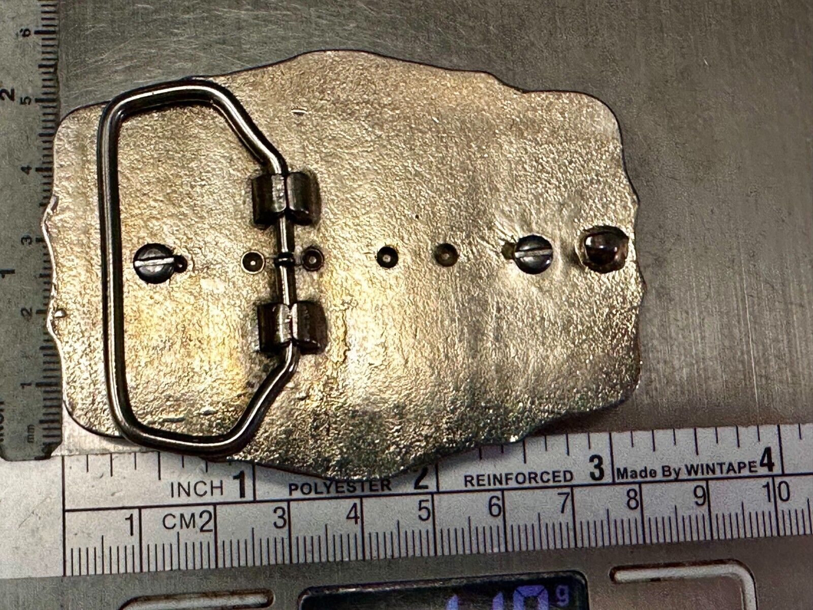 United States LST Association Insert for Coin or Stone Centerpiece Belt Buckle
