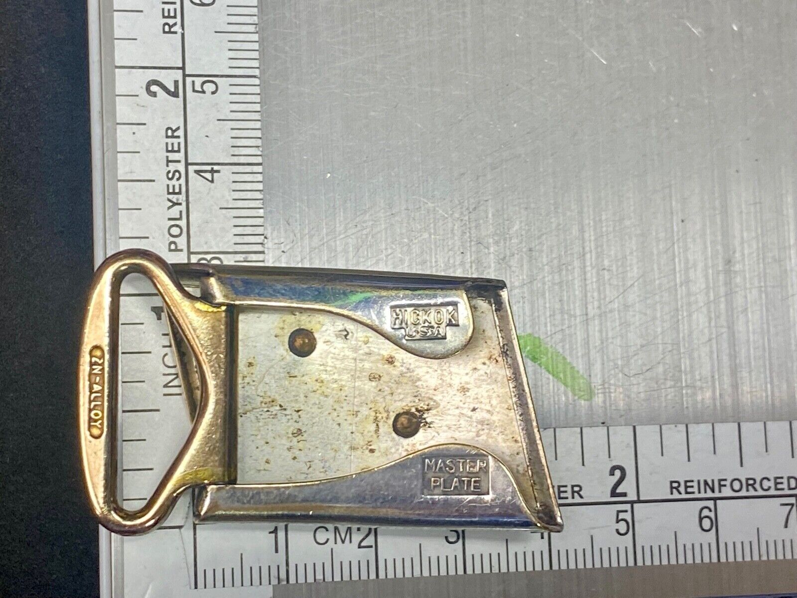 Vintage Hickok Usa Alphabet Letter "G" 1.5" Monogram Belt Buckle
