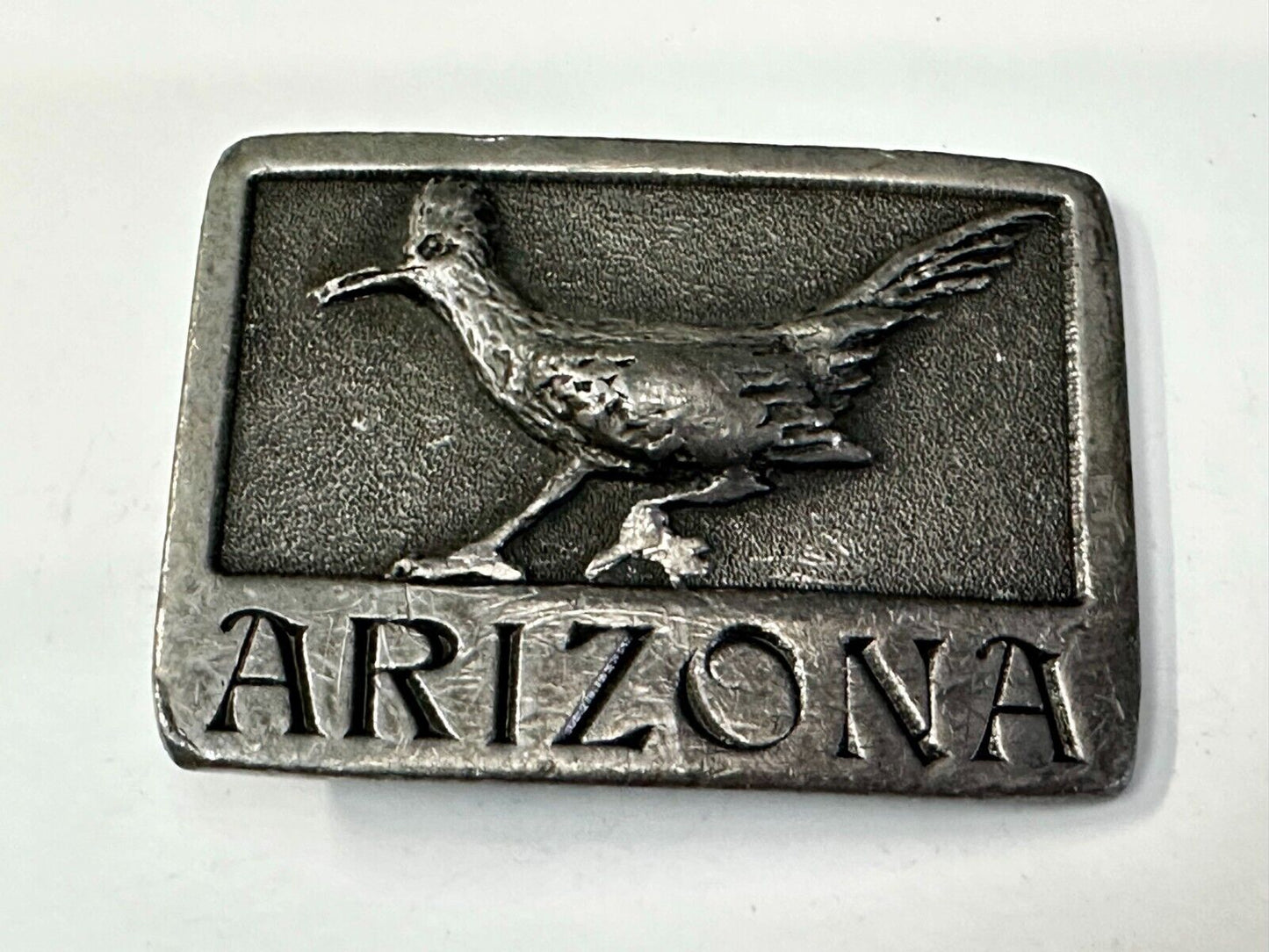 Arizona Roadrunner Southwestern Desert Bird VTG 1984 Belt Buckle by Sanchez Int.