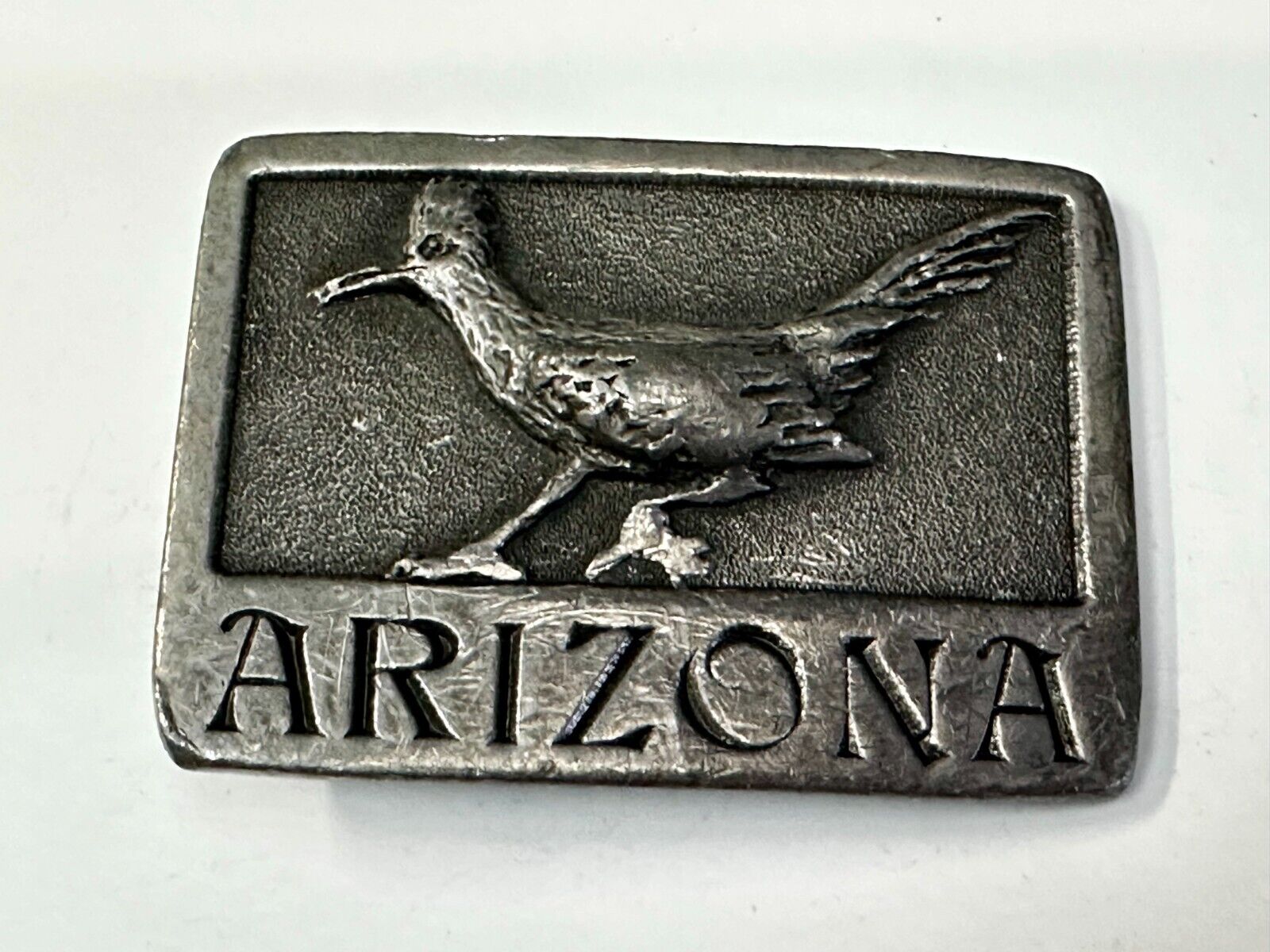 Arizona Roadrunner Southwestern Desert Bird VTG 1984 Belt Buckle by Sanchez Int.