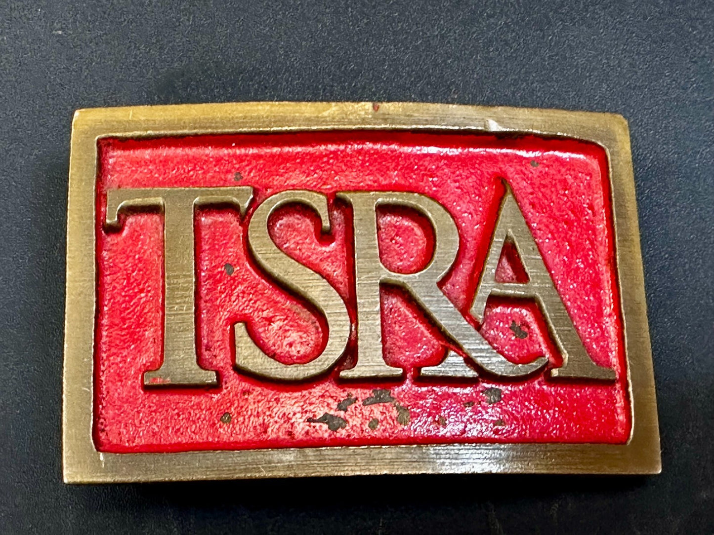 TSRA Texas State Rifle Association Gun Firearm 2nd Amendment Rights Belt Buckle