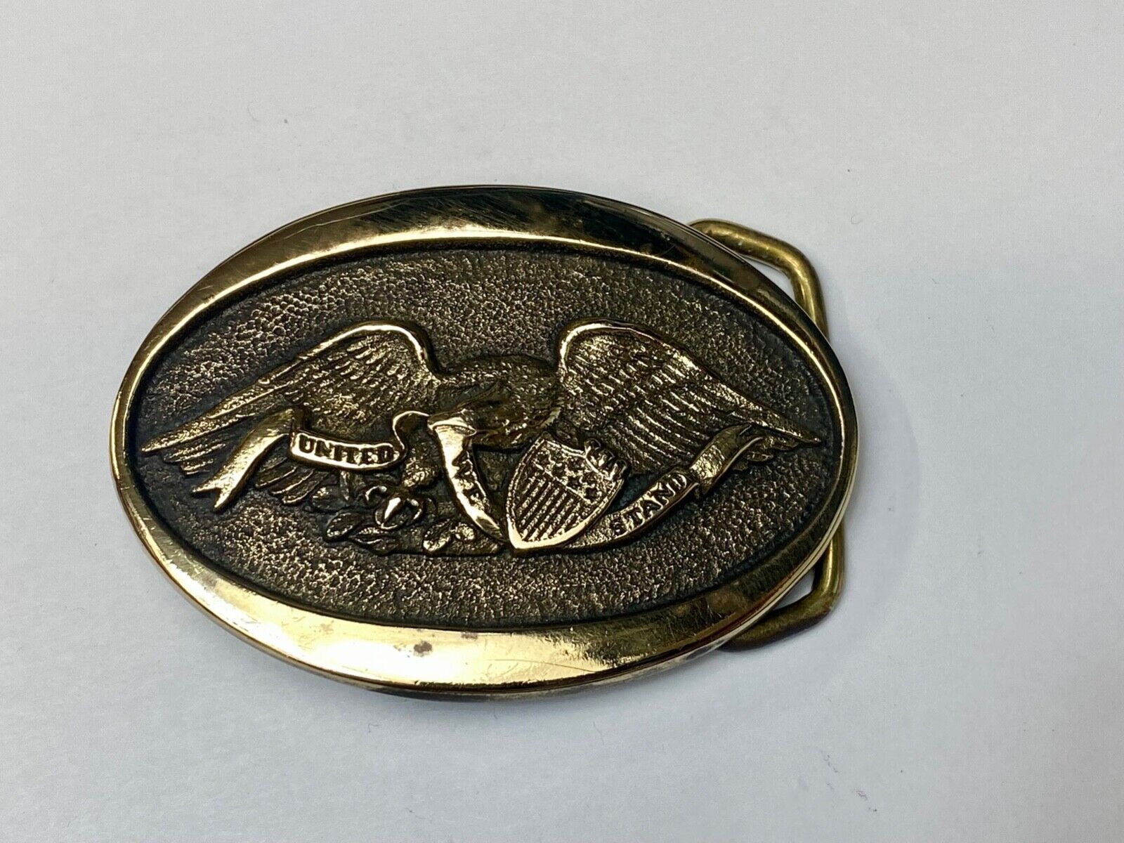 American Eagle Vintage 1976 Heritage Mint LTD United We Stand belt buckle