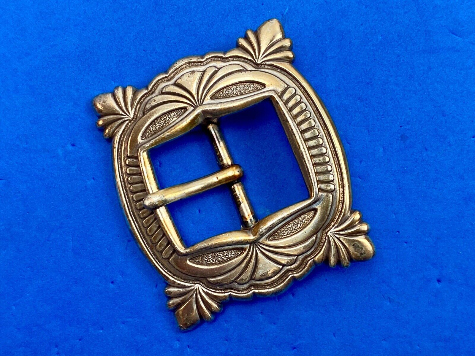 Antique Vintage W. Doran stamped western belt buckle