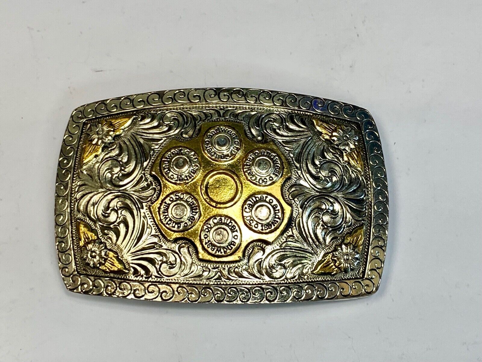 50 & 60 Caliber Unique Semi-Automatic Sniper Rifles Sub Machine Gun Belt Buckle