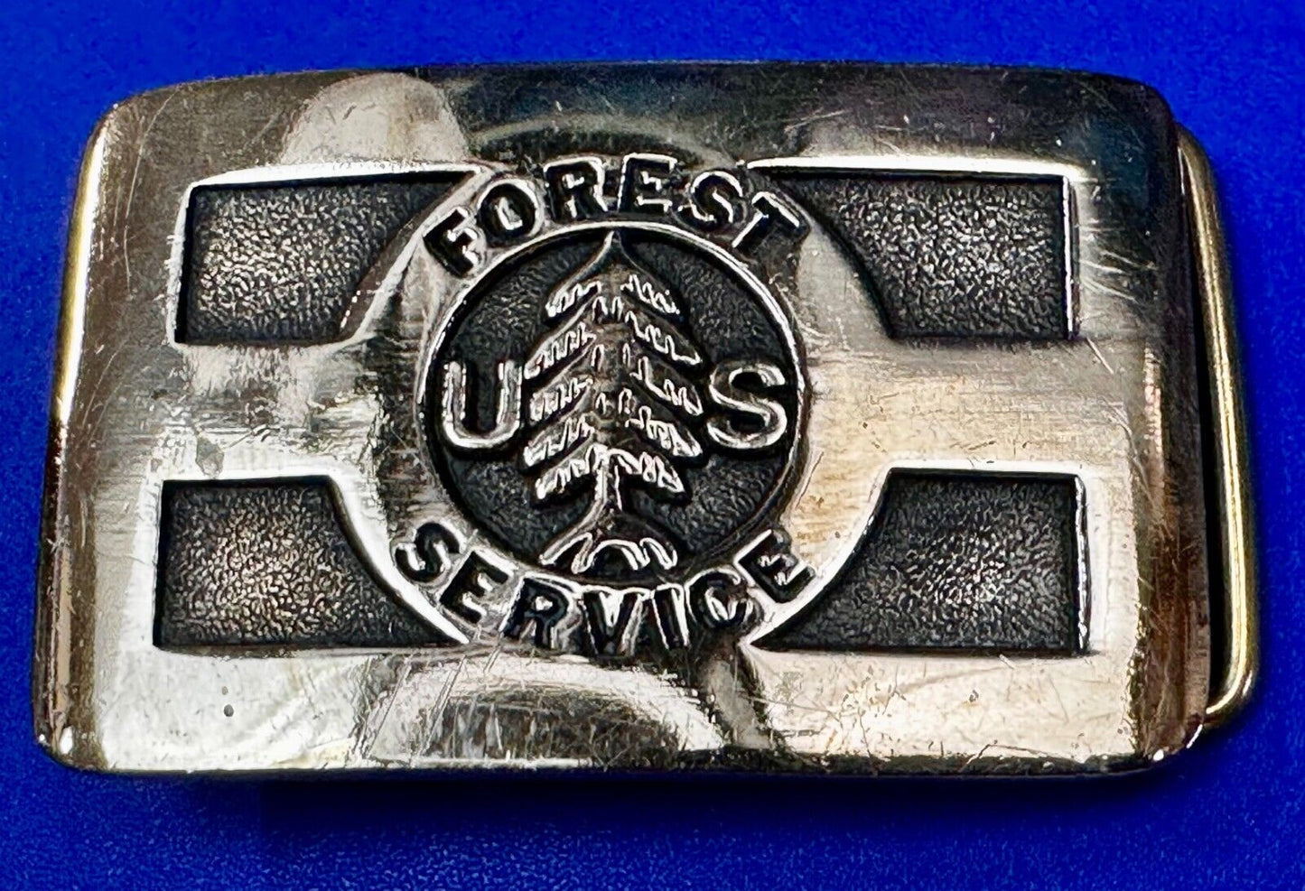 US Forest Service Vintage 1979 Commemorative Belt Buckle by Western Heritage Co