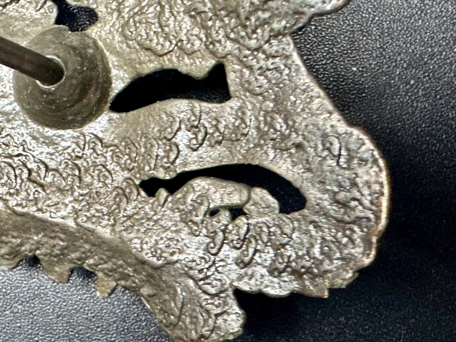 Vintage Chinese Dragon  Vintage artisan? Large Oversized Belt Buckle