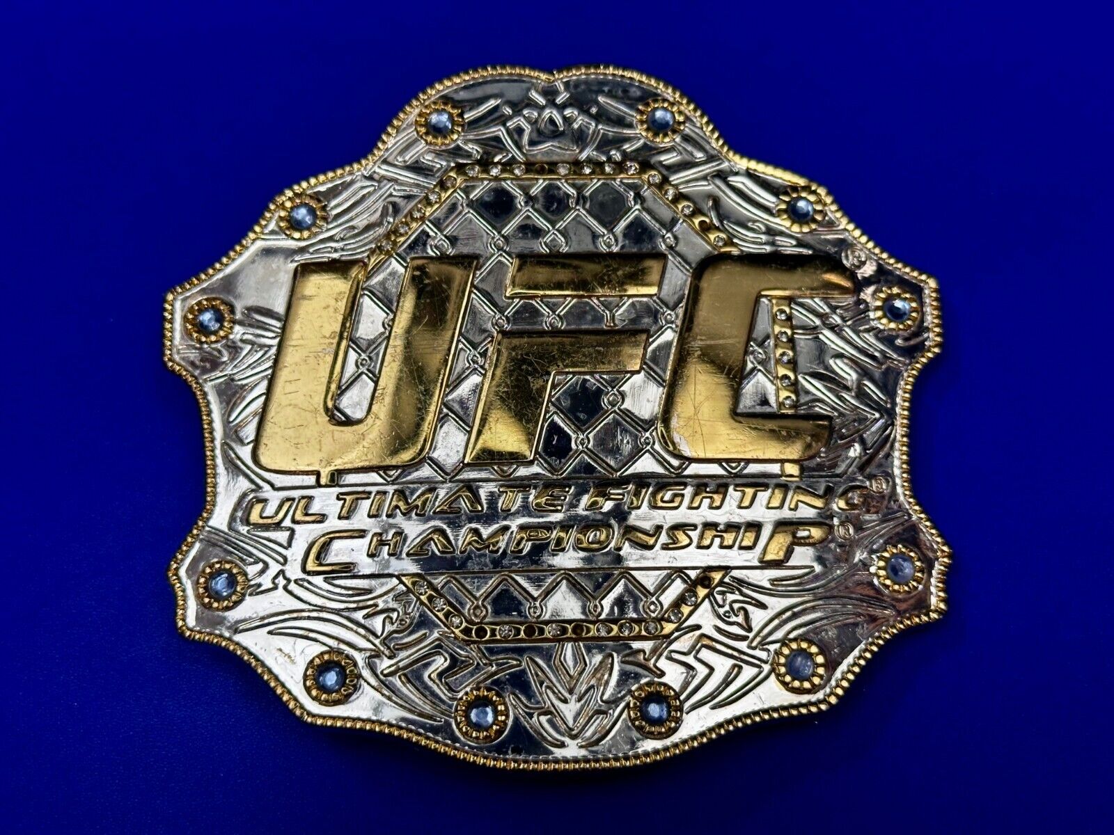 UFC Ultimate Fighting Championship Mixed Martial Arts Belt Buckle 2009 Zuffa