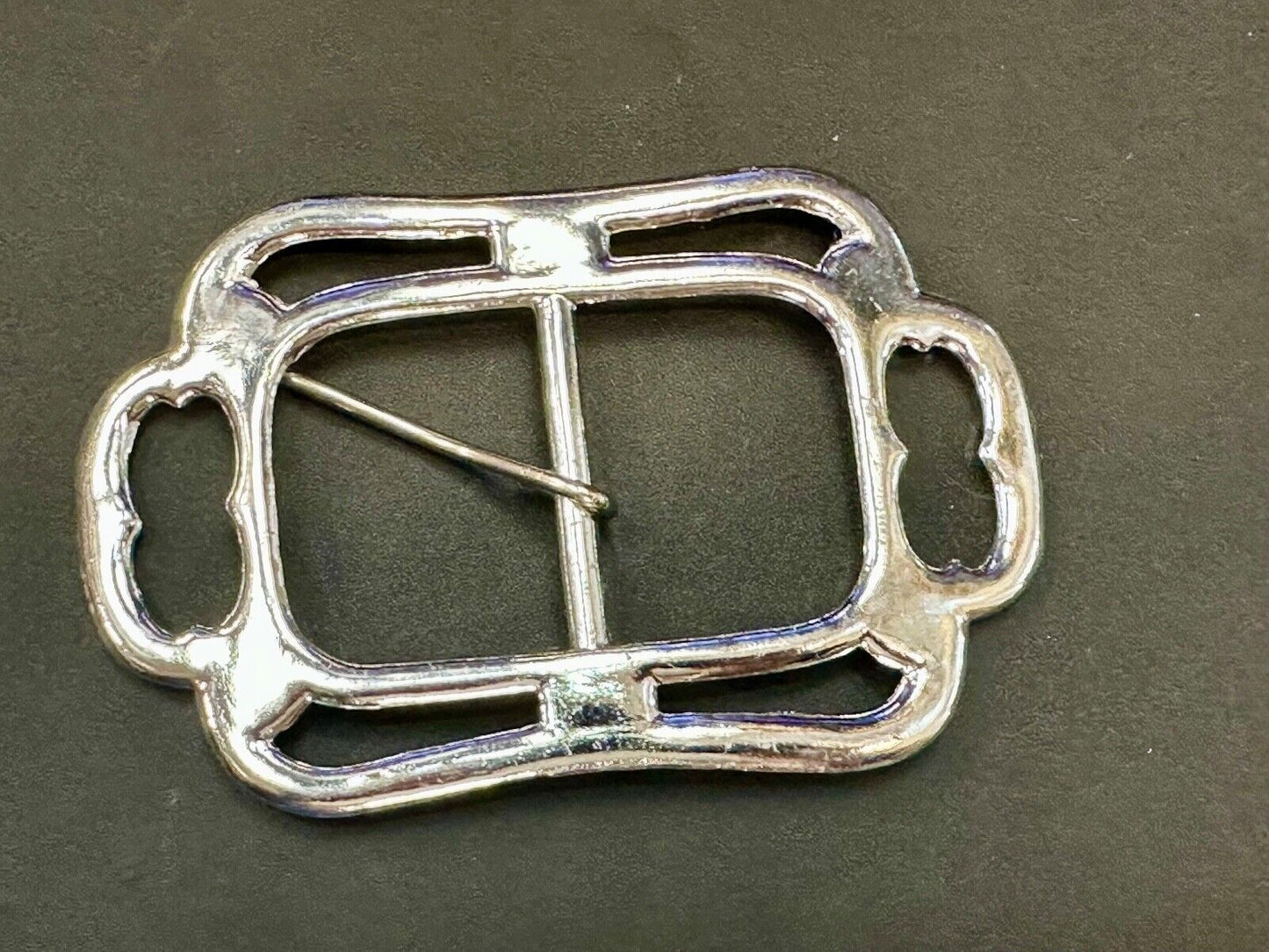 Unique Shape see through Replacement Metal belt buckle