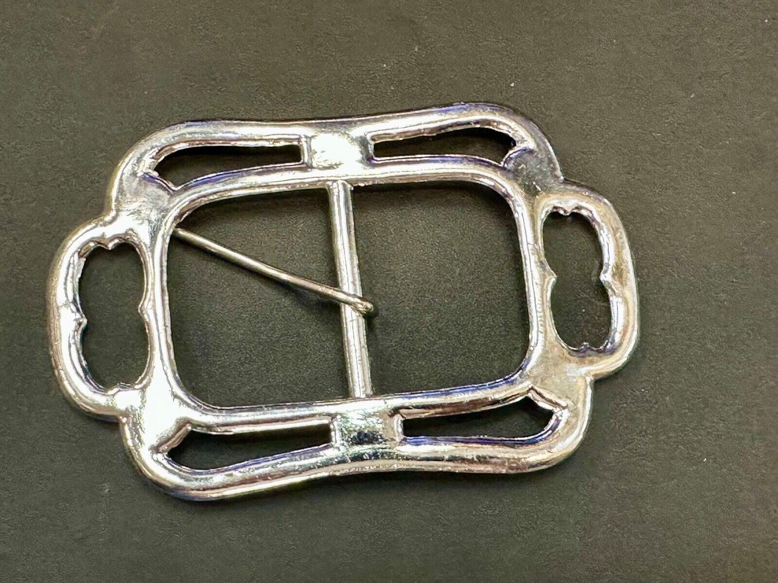 Unique Shape see through Replacement Metal belt buckle