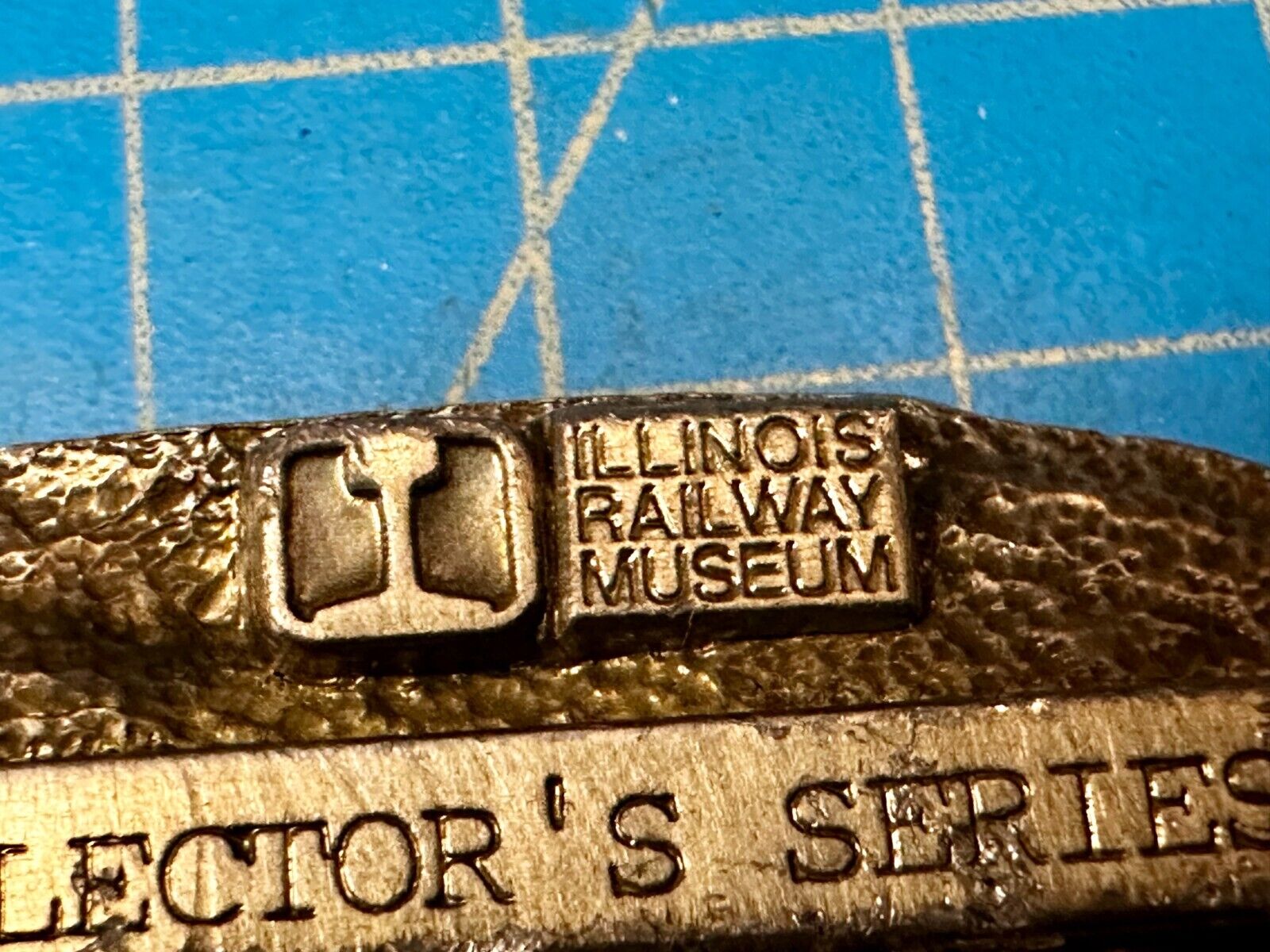 15q8 GPY North Western Train Engine Illinois RailWay Museum Belt Buckle