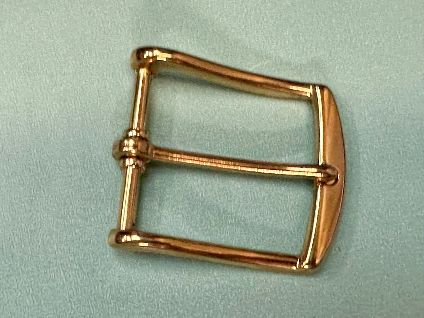 Vintage gold tone replacement belt buckle marked W