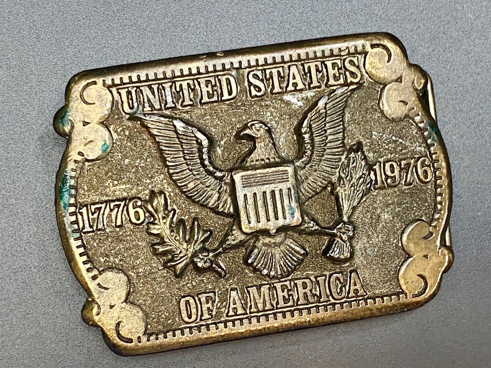 United States of America 200 year Celebration belt buckle by Adezy