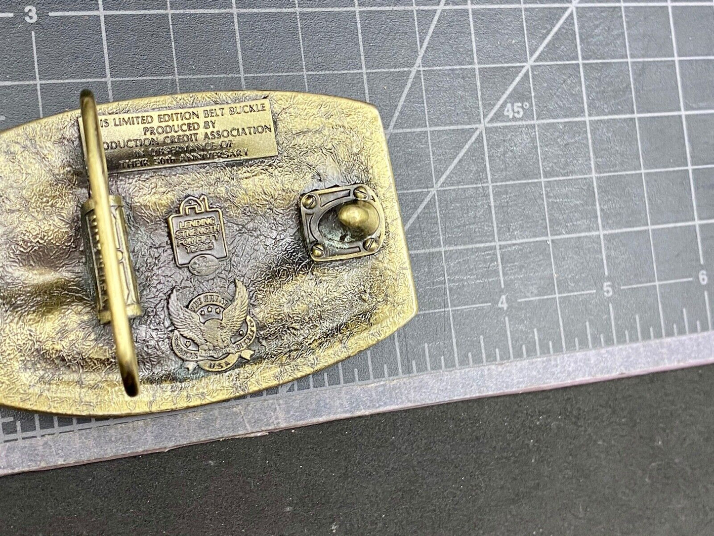 The First PCA loan Production Credit Assn. The Great American Belt Buckle Co