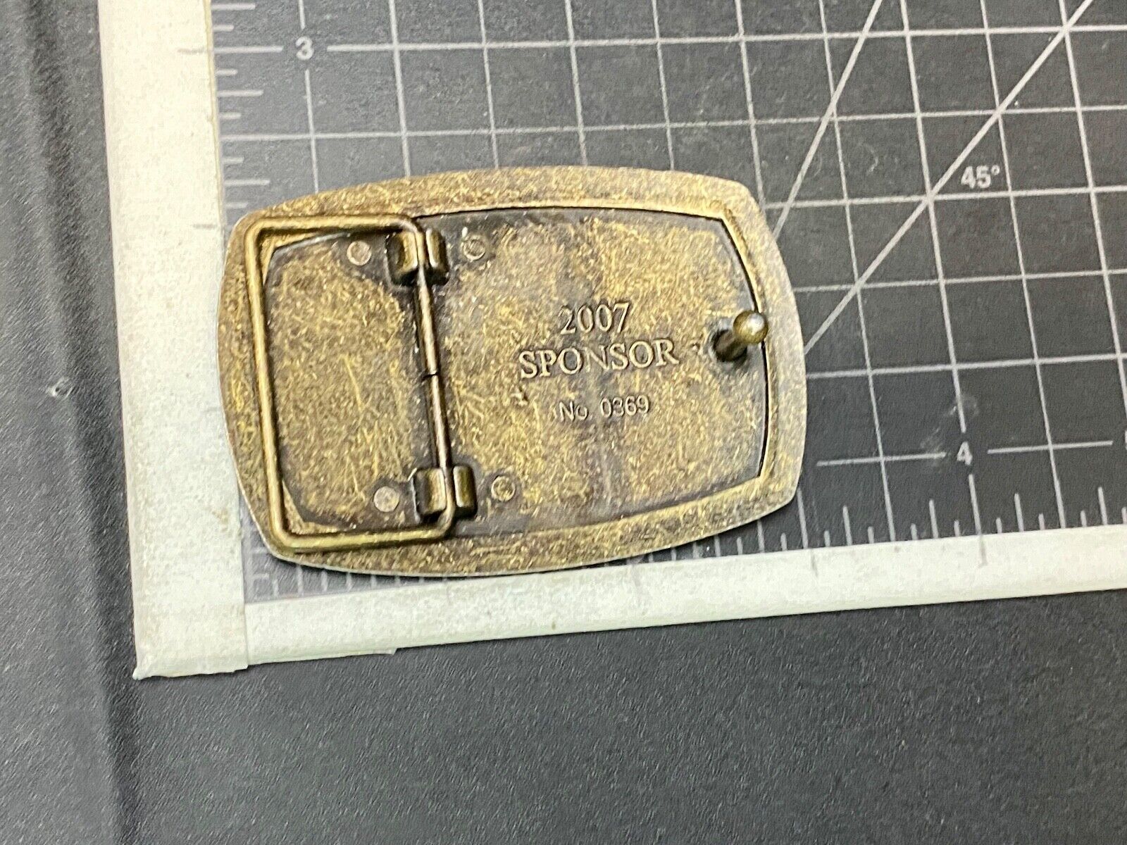 American Veterans Disabled For Life Memorial Commemorative Belt Buckle