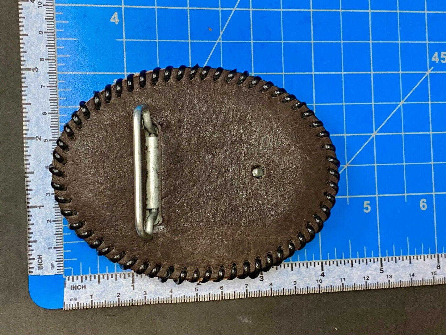 Vietnam Veterans War Memorial  Leather QUALITY large Western Natural Belt Buckle