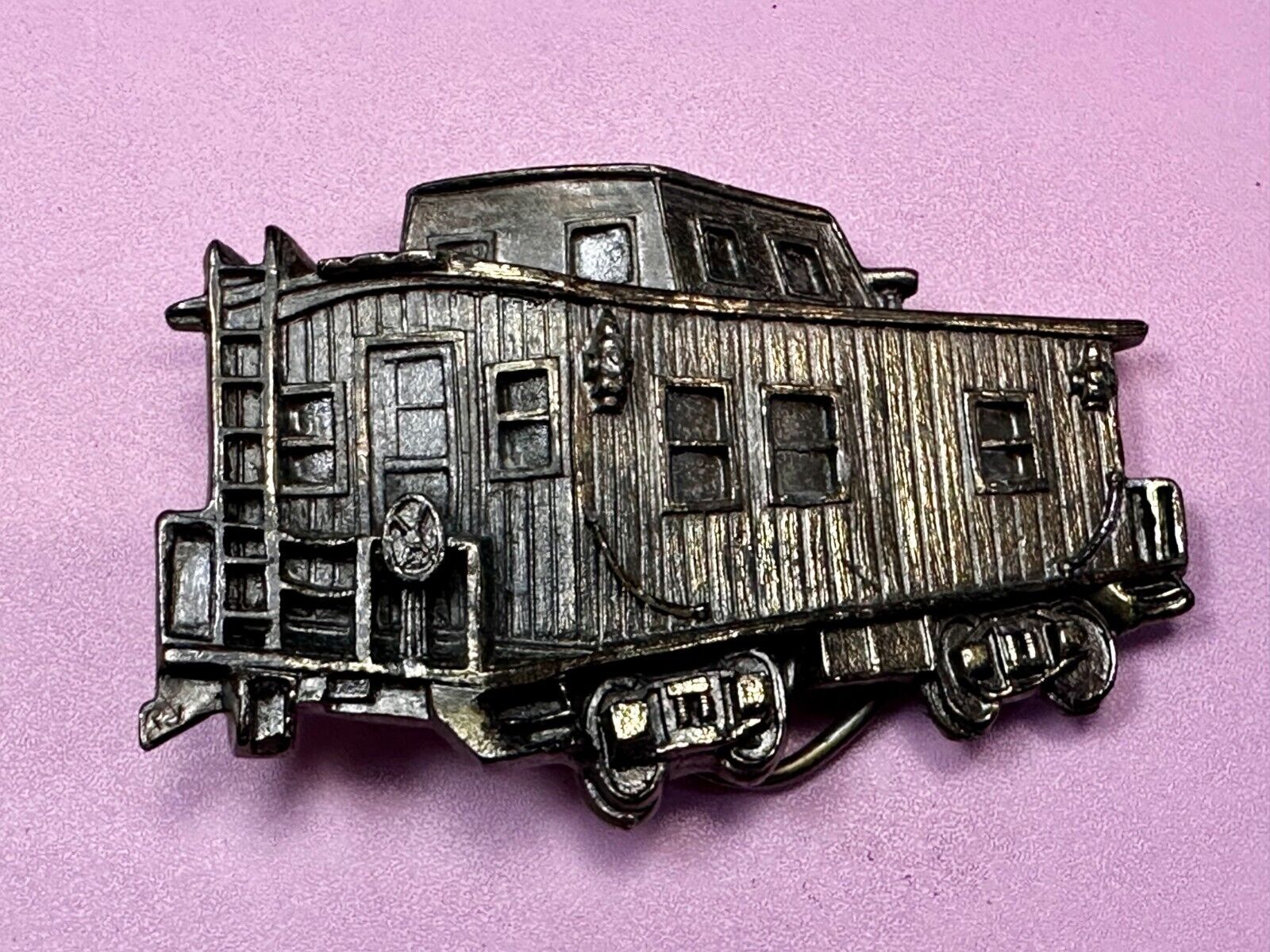 Train Caboose RailRoad Vintage 1979 - The Great American Belt Buckle Co