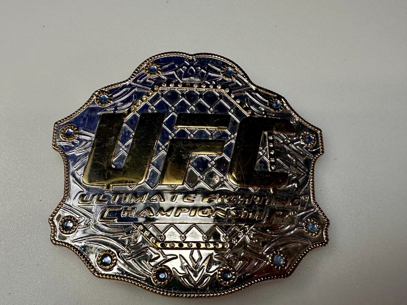 UFC Ultimate Fighting Championship Mixed Martial Arts Belt Buckle 2009 Zuffa