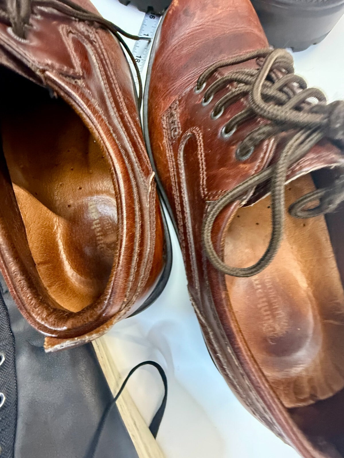 3 lot mens shoes - Armani Exchange AX , Kenneth Cole Reaction, Dunham  Size 11.5
