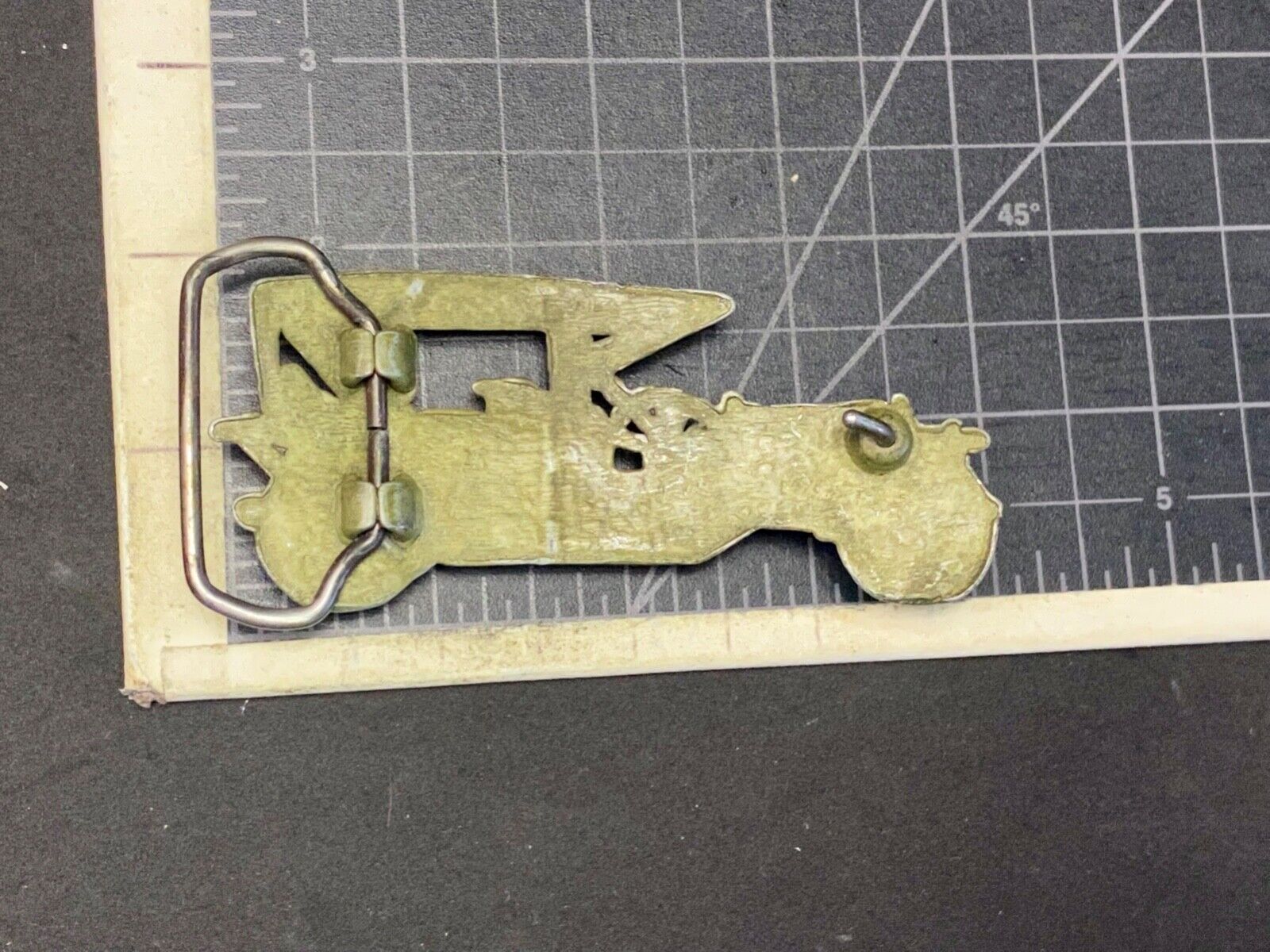 Vintage Cut Out Car - Old Time Auto Collectors Belt Buckle