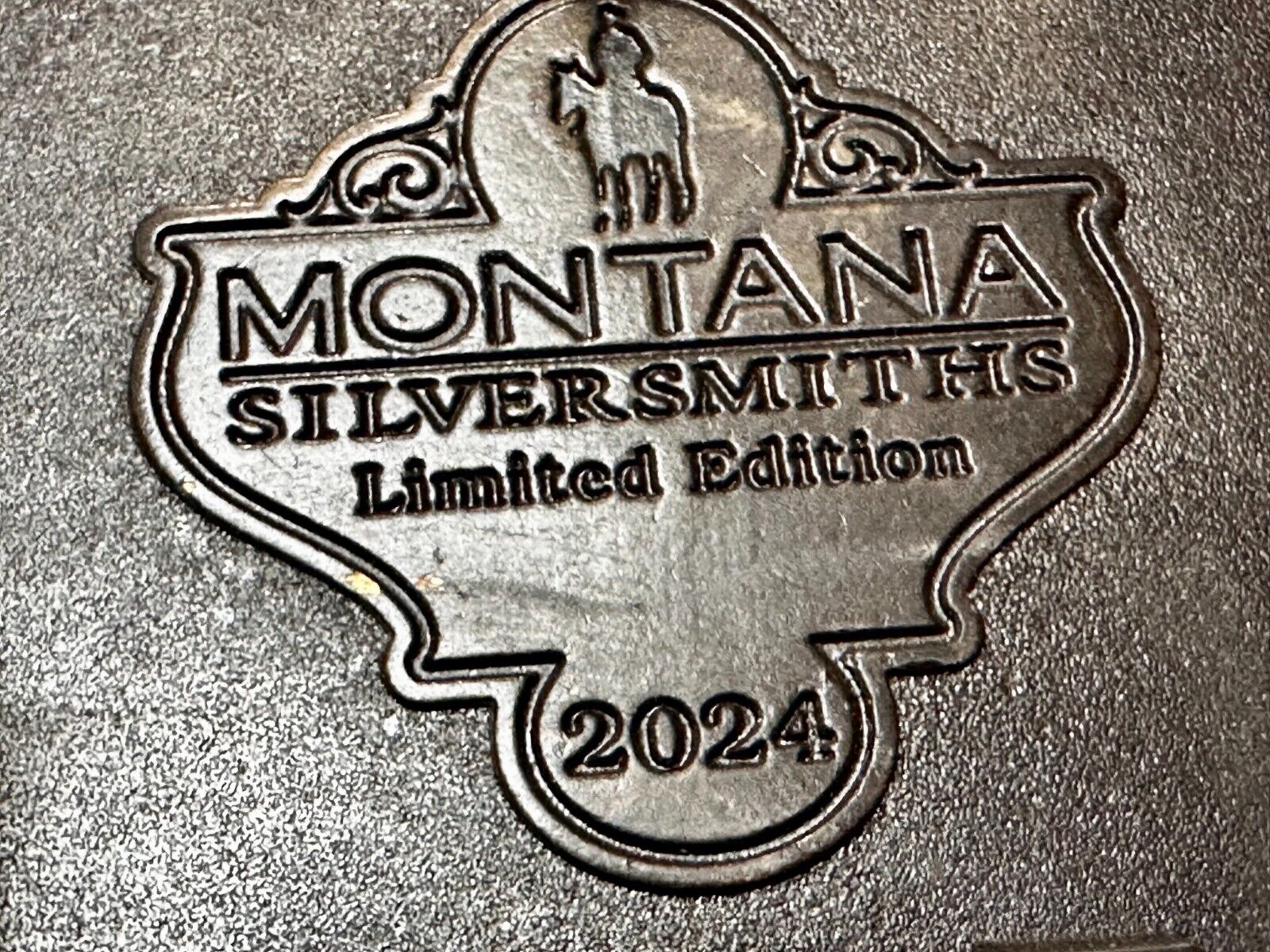 2024 Pendleton Whiskey Let'er Buck Rodeo Cowboy Montana Silversmiths Belt Buckle